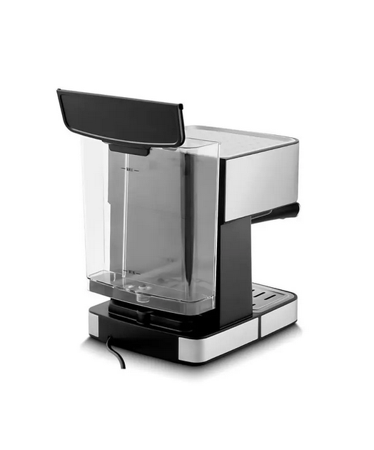 Кофеварка рожковая Domotec бытовая сенсорная 15 Бар 850 Вт 1.6 л с ручным капучинатором. - изображение 7