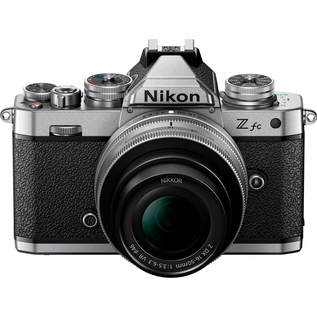 Бездзеркальний фотоапарат Nikon Z fc kit (16-50 + 50-250mm)VR Silver (VOA090K003) - зображення 3