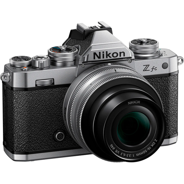 Бездзеркальний фотоапарат Nikon Z fc kit (16-50 + 50-250mm)VR Silver (VOA090K003) - зображення 6