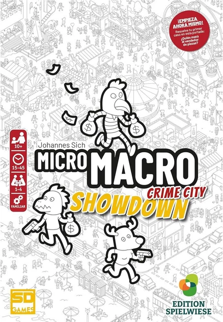 Gra planszowa SD Games Micro Macro Showdown (wersja hiszpańska) (8435450254611) - obraz 2