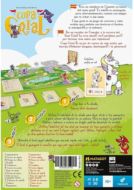 Gra planszowa SD Games Copa Grial (wersja hiszpańska) (8435450254758) - obraz 6
