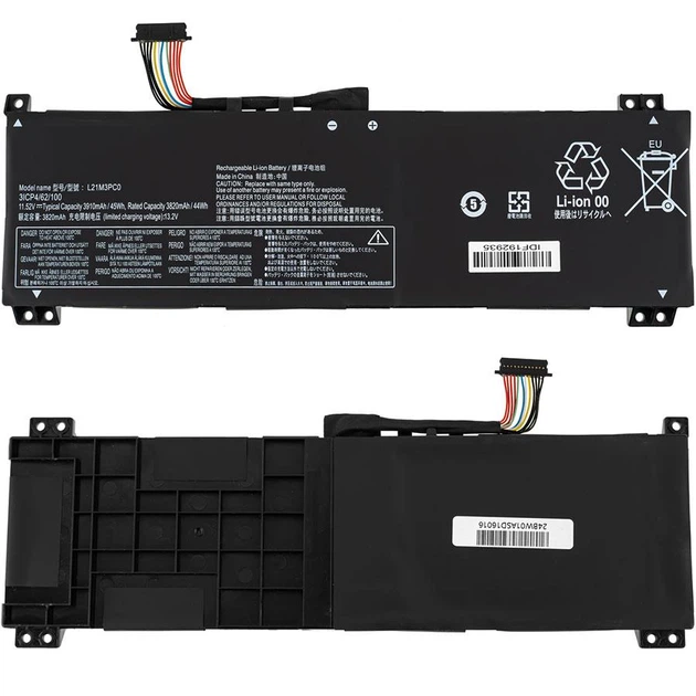 Батарея для ноутбука LENOVO L21M3PC0 (IdeaPad Gaming 3 15IAH7 15ARH7) 11.52V 3910mAh 45Wh Чорний - изображение 2