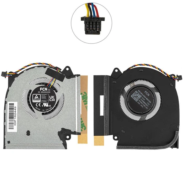 Вентилятор для ноутбука ASUS (G513RM G513RS G713RS) 12V (GPU FAN) (13NR0880P02011) (Кулер) - Фото 1 Вентилятор для ноутбука ASUS (G513RM G513RS G713RS) 12V (GPU FAN) (13NR0880P02011) (Кулер) - изображение 1