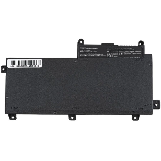Батарея для ноутбука HP CI03XL (ProBook: 640 G2 645 G2 650 G2 655 G2) 11.4V 4200mAh чорний - изображение 2
