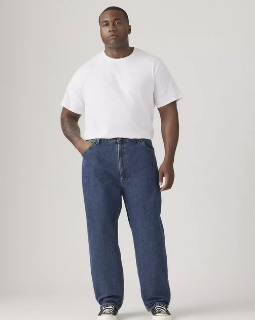 Джинси чоловічі Levi’s 550 Relaxed Fit Men’s Jeans Big & Tall темно-сині W50 L28 - Фото 2 Джинси чоловічі Levi’s 550 Relaxed Fit Men’s Jeans Big & Tall темно-сині W50 L28 - зображення 2