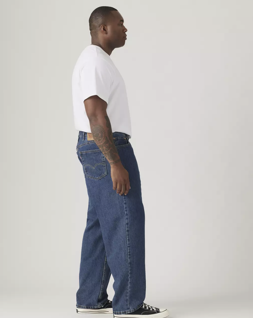 Джинси чоловічі Levi’s 550 Relaxed Fit Men’s Jeans Big & Tall темно-сині W50 L28 - Фото 3 Джинси чоловічі Levi’s 550 Relaxed Fit Men’s Jeans Big & Tall темно-сині W50 L28 - зображення 3