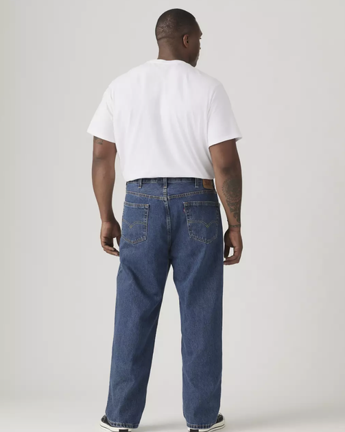 Джинси чоловічі Levi’s 550 Relaxed Fit Men’s Jeans Big & Tall темно-сині W50 L28 - Фото 4 Джинси чоловічі Levi’s 550 Relaxed Fit Men’s Jeans Big & Tall темно-сині W50 L28 - зображення 4