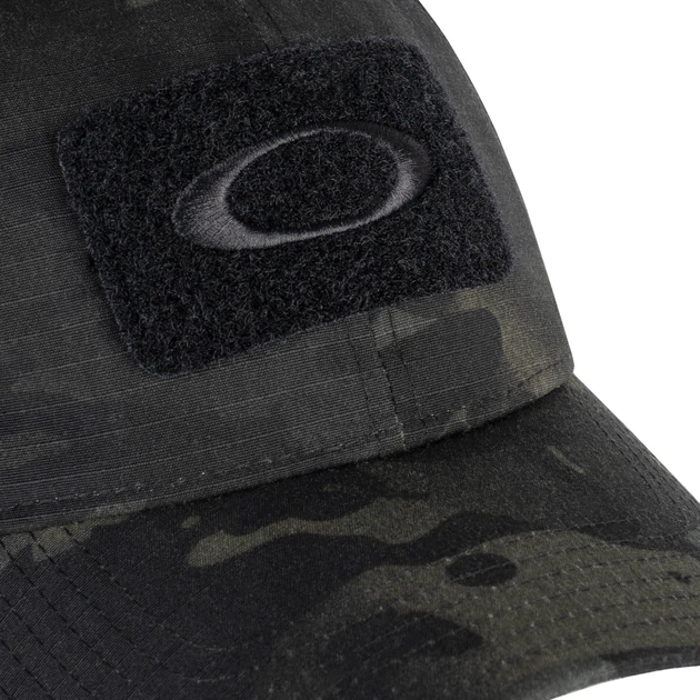 Кепка тактическая Oakley SI Cotton Cap MultiCam L/XL MultiCam Black - изображение 3