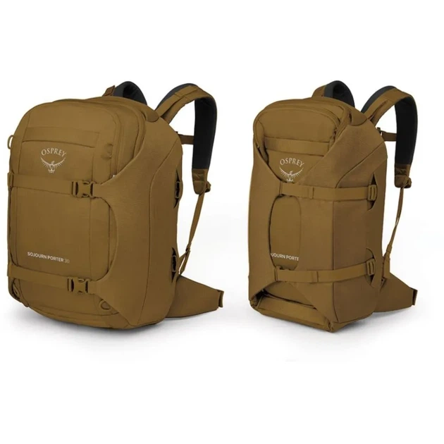 Рюкзак Osprey Sojourn Porter 30 brindle brown O/S коричневий - Фото 3 Рюкзак Osprey Sojourn Porter 30 brindle brown O/S коричневий - зображення 3
