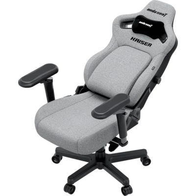 Кресло игровое Anda Seat Kaiser 4 v2 Fabric Size xl Ash Grey (ad12yddc-xll-20-g-cf-03) - изображение 7