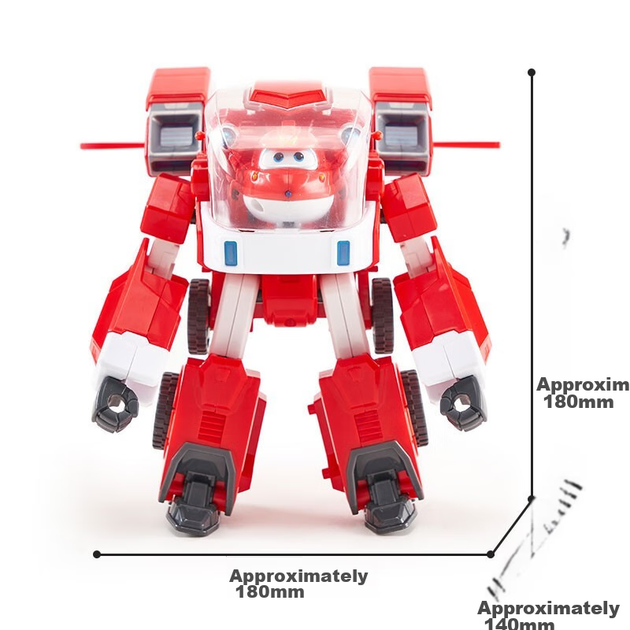 AULDEY Super Wings Super Equipment Carrier Transforming Robot Ledi with Mini Wings, Children's Toys, Birthday Gift - Фото 9 AULDEY Super Wings Super Equipment Carrier Transforming Robot Ledi with Mini Wings, Children's Toys, Birthday Gift - изображение 9