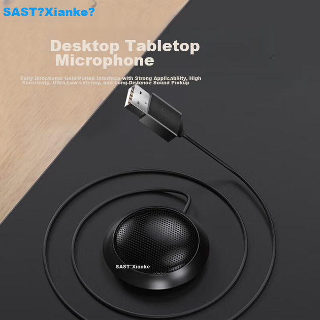 Микрофон SAST OK-81B всенаправленный конденсаторный USB для ПК/конференций - изображение 9