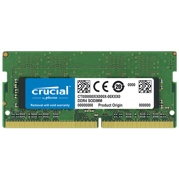 Модуль пам'яті для ноутбука Crucial 8 ГБ DDR4 3200, оригінальні чіпи Micron, аксесуар для комп'ютерів зі штучним інтелектом - зображення 8