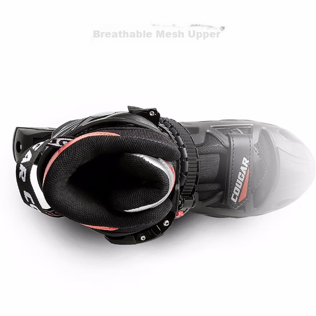 Роликовые коньки COUGAR Adult Adjustable Full-Flash Roller Skates, плоские, с цветочным принтом, повседневные, двойного назначения, черные, размер XL. - изображение 5