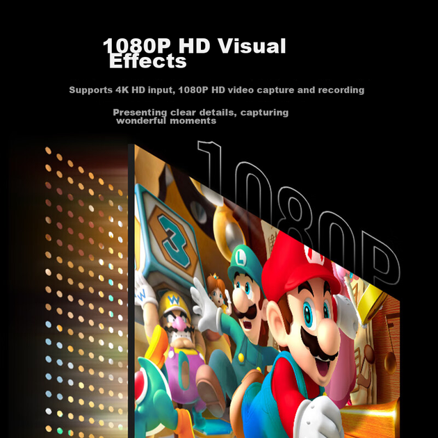 Відеокарта UGREEN HDMI, вхід 4K HD, сумісна з VR-камерами Sony, комп'ютерами Switch/PS5, смартфонами, планшетами для ігор та запису прямих трансляцій Douyin, конвертується в USB/Type-C - зображення 10
