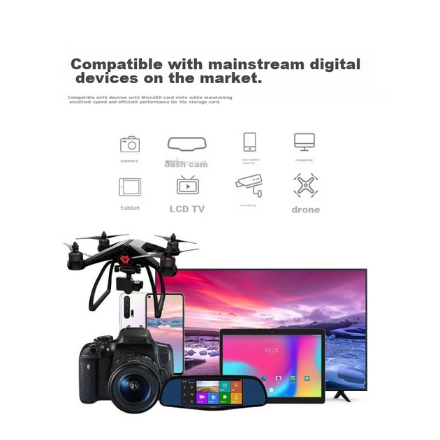 Карта памяти Lenovo T1 microSDXC 256GB UHS-I U3 V30 A1 - Фото 5 Карта памяти Lenovo T1 microSDXC 256GB UHS-I U3 V30 A1 - изображение 5