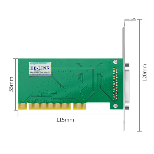 Плата параллельного порта EB-LINK PCI DB25 1284 для промышленного ПК - изображение 5