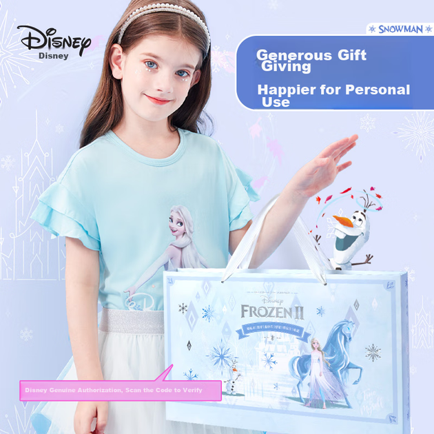Набор Disney Planner, блокнот и канцелярские принадлежности, Эльза, светло-голубой - изображение 5