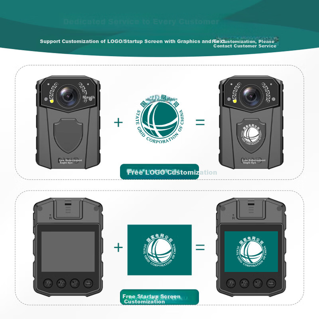 Правоохоронна нагрудна камера Eagle Eye DSJ-Z3 з інфрачервоним нічним баченням, записом на місці, аудіо-відео, збором доказів, 32 ГБ пам'яті - изображение 4