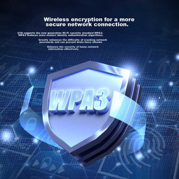 Беспроводной сетевой адаптер Tenda USB WiFi 6, интеллектуальная двухдиапазонная сетевая карта AX1800 5G, настольный WiFi-приемник, беспроводной WiFi-передатчик, USB 3.0 - изображение 9