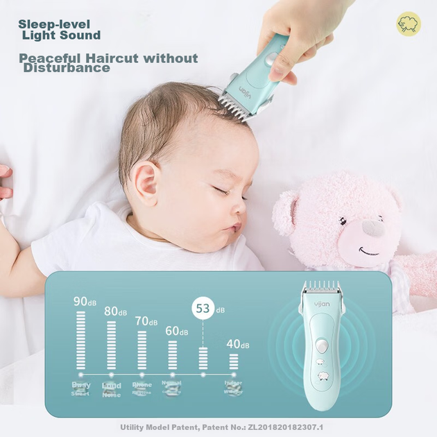 Машинка для стрижки волос Yijan Baby детская электрическая, HK500A - изображение 7