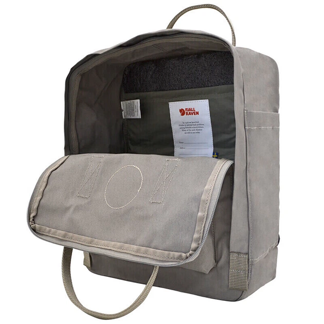 Рюкзак FJALLRAVEN 23510-021 вместительный 16 л, светло-серый, унисекс - изображение 8