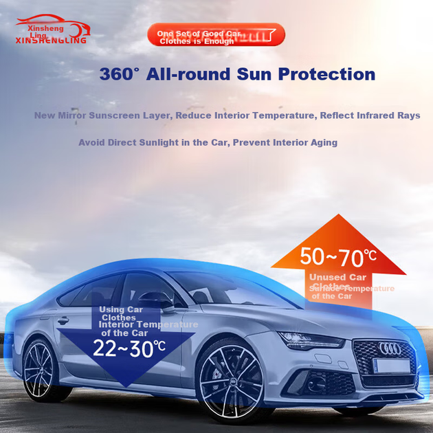 Тент Xinshengling для автомобиля Volkswagen Lamando L от солнца, дождя и снега - изображение 10
