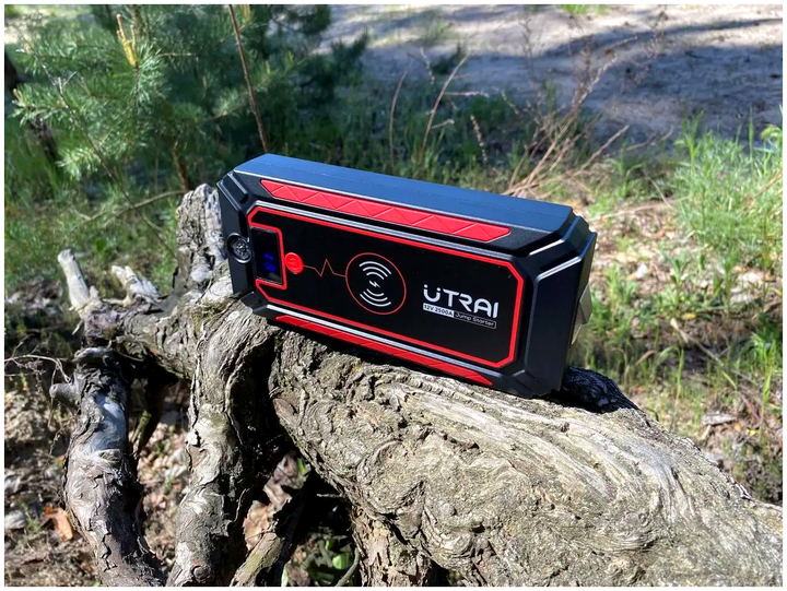 Пусковое автомобильное устройство Jump Starter Utrai Jstar 4 бустер 2500 А для автомобилей мотоциклов и лодок с зарядкой USB - зображення 7