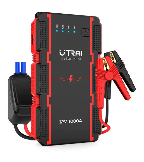 Пусковий автомобільний пристрій Jump Starter Utrai Jstar Mini 13000 мА·год 1000A з функцією заряджання - зображення 3