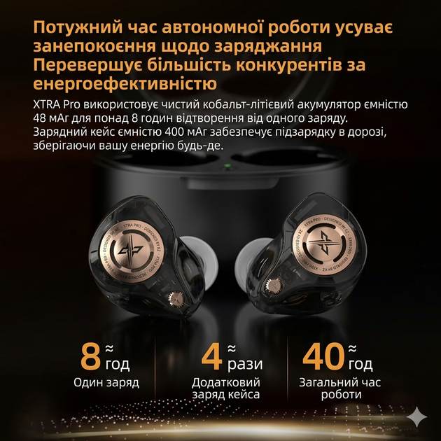 Наушники KZ XTRA PRO - Наушники с поддержкой LDAC и чипом Qualcomm QCC5181 - Фото 9 Наушники KZ XTRA PRO - Наушники с поддержкой LDAC и чипом Qualcomm QCC5181 - изображение 9
