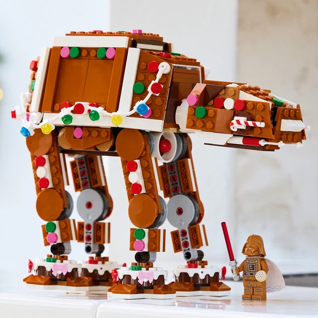 Конструктор LEGO Star Wars Пряниковий крокохід AT-AT 697 деталей (40806) - Фото 8 Конструктор LEGO Star Wars Пряниковий крокохід AT-AT 697 деталей (40806) - зображення 8