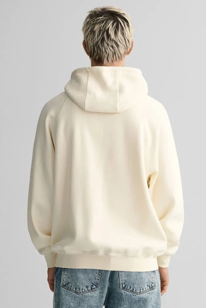 Чоловіче біле худі YACHT HOODIE RAGLAN Gant XXL 2007045 - изображение 3