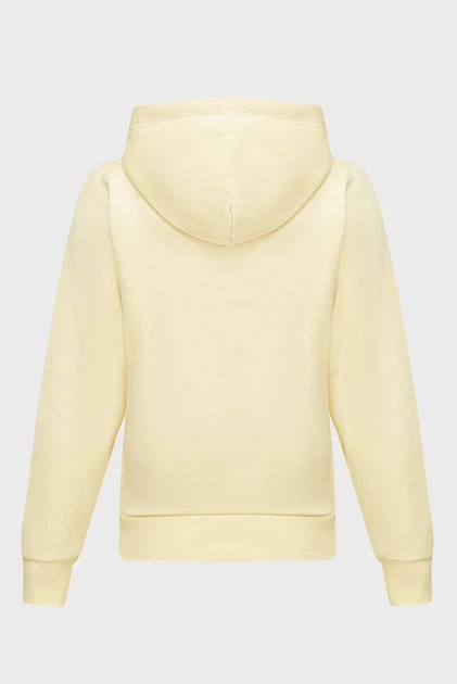 Жіноче жовте худі REG TONAL SHIELD Gant XS 4203648 - Фото 6 Жіноче жовте худі REG TONAL SHIELD Gant XS 4203648 - зображення 6
