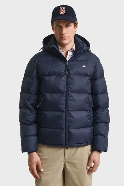 Чоловіча темно-синя куртка CLOUD Gant XL 7006534 - Фото 1 Чоловіча темно-синя куртка CLOUD Gant XL 7006534 - зображення 1