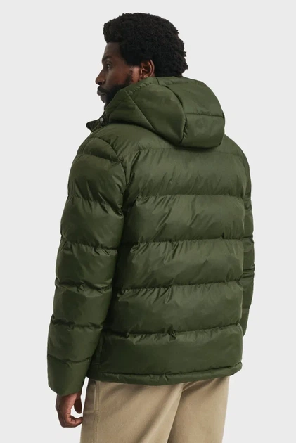 Чоловіча темно-зелена куртка CLOUD Gant XXL 7006534 - Фото 3 Чоловіча темно-зелена куртка CLOUD Gant XXL 7006534 - изображение 3