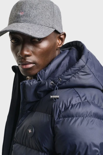 Чоловіча темно-синя куртка ACTIVE CLOUD JACKET Gant S 7006452 - Фото 4 Чоловіча темно-синя куртка ACTIVE CLOUD JACKET Gant S 7006452 - изображение 4