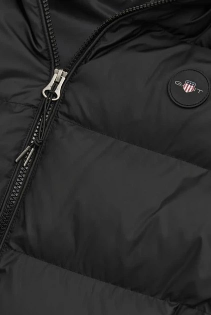 Чоловіча чорна куртка ACTIVE CLOUD JACKET Gant S 7006452 - Фото 7 Чоловіча чорна куртка ACTIVE CLOUD JACKET Gant S 7006452 - изображение 7