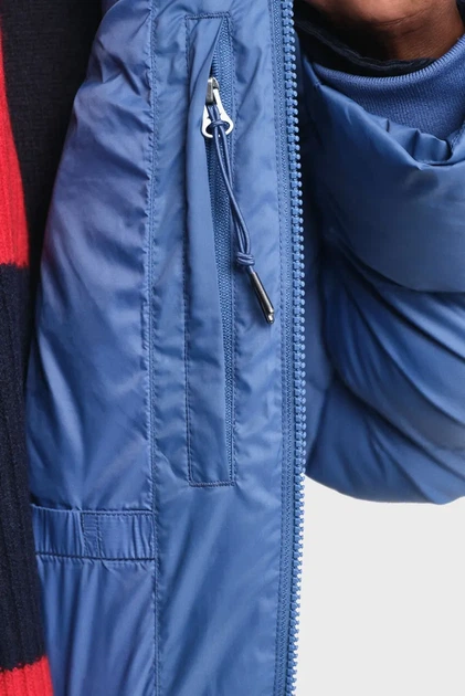 Чоловіча синя куртка ACTIVE CLOUD JACKET Gant S 7006452 - Фото 5 Чоловіча синя куртка ACTIVE CLOUD JACKET Gant S 7006452 - зображення 5