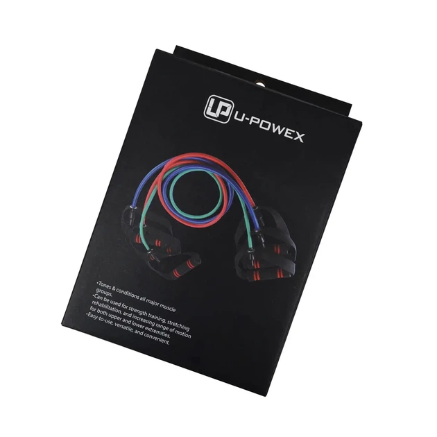 Трубчатый экспандер U-Powex латексный 20LB 9 кг зеленый - изображение 10
