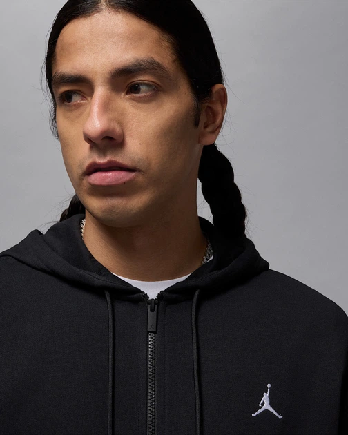 Кофта Jordan Brooklyn Fleece Black FV7291-010 L - Фото 3 Кофта Jordan Brooklyn Fleece Black FV7291-010 L - зображення 3