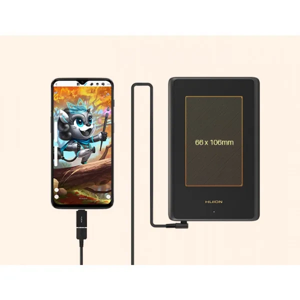 Графический планшет Huion Inspiroy H420X для рисования USB-C - Фото 4 Графический планшет Huion Inspiroy H420X для рисования USB-C - изображение 4