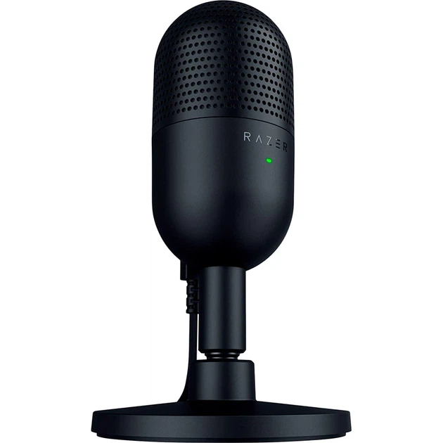 Микрофон Razer Seiren V3 Mini USB конденсаторный для стриминга, Tap-to-Mute, суперкардиоидный, чёрный - изображение 2