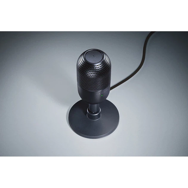 Микрофон Razer Seiren V3 Mini USB конденсаторный для стриминга, Tap-to-Mute, суперкардиоидный, чёрный - изображение 4