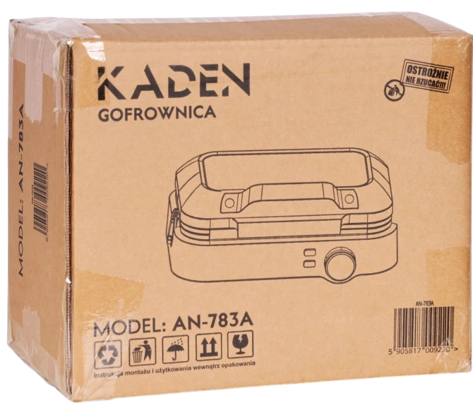 Gofrownica KADEN AN-783A - obraz 5