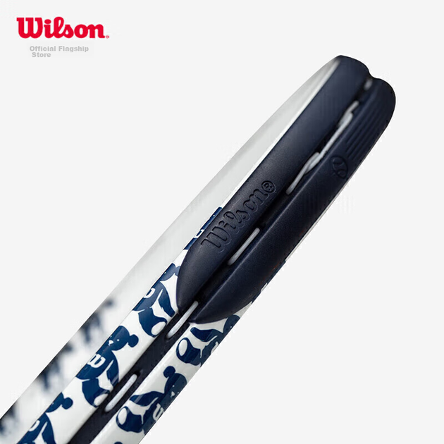 Тенісна ракетка Wilson ELITE COMP TNS RKT WH 2 WR088010U2 з принтом ведмедика - Фото 6 Тенісна ракетка Wilson ELITE COMP TNS RKT WH 2 WR088010U2 з принтом ведмедика - зображення 6