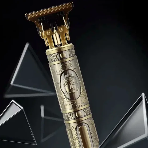 Триммер для стрижки волос аккумуляторный 5 Вт с USB 4 насадки нержавеющая сталь RAF R434 цвет хром - изображение 6