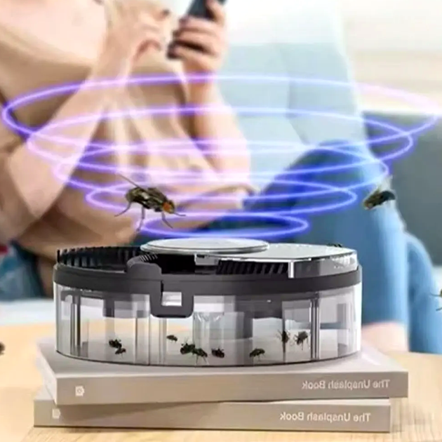 Электрическая ловушка для насекомых аккумуляторная USB для дома черный QS-127 - изображение 7