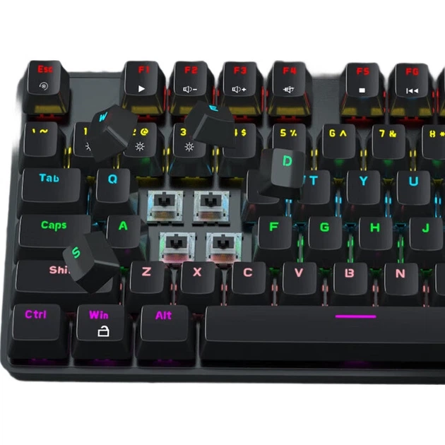 Комплект проводной MageGee MK-STORM Mechanical Storm USB Black - изображение 3