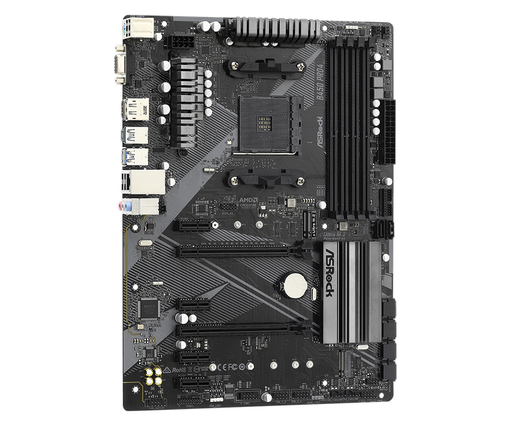 Материнська плата ASRock B450 Pro4 R2.0 Socket AM4 (B450 Pro4 R2.0) - изображение 3