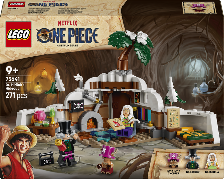 Конструктор LEGO One Piece Схованка лікаря Гірілука 271 деталь (75641) - Фото 1 Конструктор LEGO One Piece Схованка лікаря Гірілука 271 деталь (75641) - зображення 1